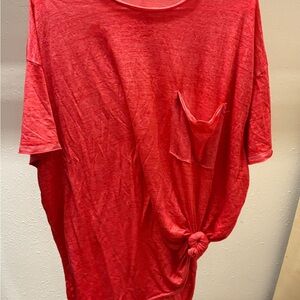 Red Women’s Casual T-Shirt